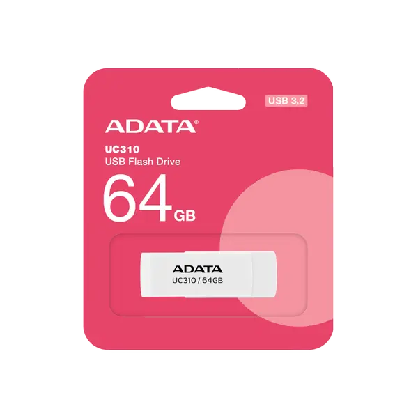 ADATA64GB TYPE-C UC310  WHITE