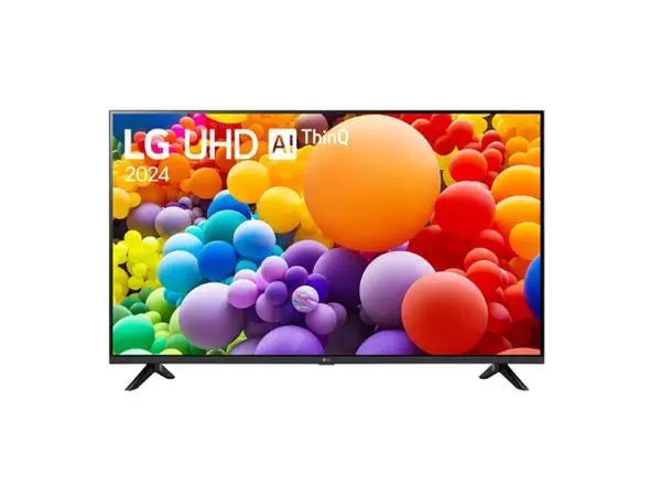 LG  55" 4K UltraHD TV 4K (3840 x 2160), DVB-T2/C/S2, webOS 24 Smart TV, ThinQ AI, Alpha 5 AI 4K Gen7 - 55UT73003LA