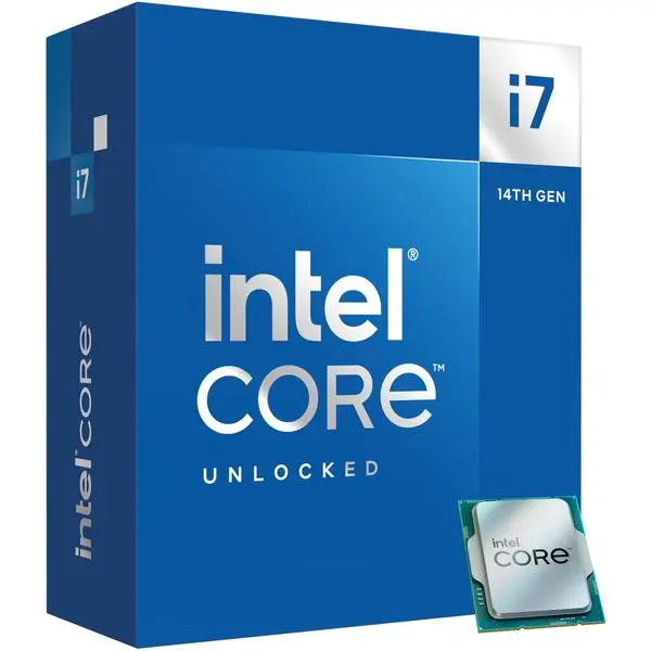 Процесор Intel Raptor Lake i7-14700K 20 Cores 3.4 GHz (Up to 5.6 GHz) 33MB, 125W, LGA1700, BOX - INB71514700KSRN3X