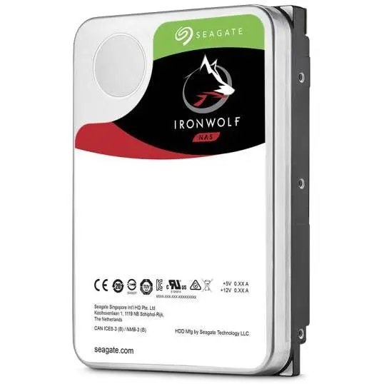 SEAGATE IronWolf 12TB 7200rpm SATA III 8,89cm 3,5Zoll Internal NAS HDD Retail SinglePack -  (К)  - ST12000VNA008 (8 дни доставкa)