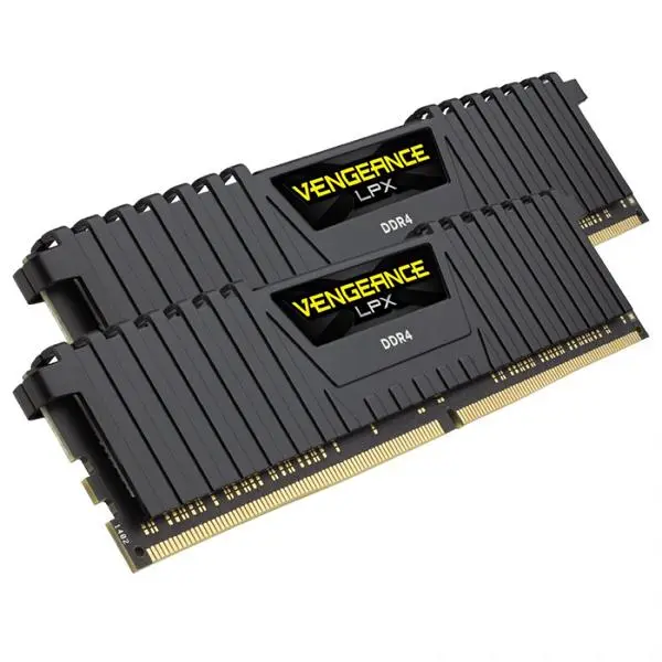Corsair DDR4, 3200MHz 16GB 2x8GB Dimm, Unbuffered, 16-18-18-36, XMP 2.0, Vengeance LPX black Heatspreader, Black PCB, 1.35V, for SKL, EAN:0843591070454 - CMK16GX4M2B3200C16