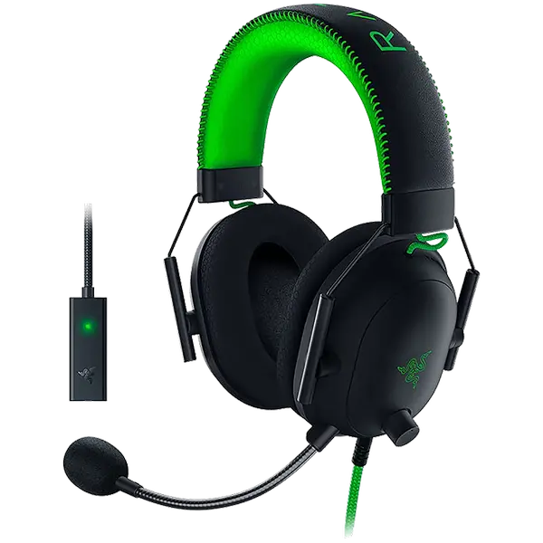 Razer BlackShark V2 - Wired Gaming Headset + USB Sound Card - SE - World Packaging - RZ04-03230200-R3M1