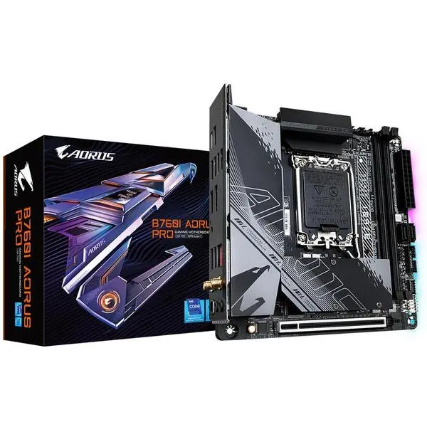 Gigabyte B760I AORUS Pro: Модерна дънна платка за геймъри и творци