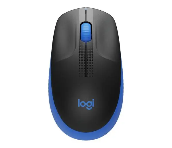 Logitech M190 Full-size wireless mouse - BLUE - 2.4GHZ - N/A - EMEA - M190 - 910-005907
