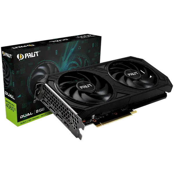 Palit RTX 4060Ti Dual 8GB GDDR6: Ненадмината производителност и стил за геймърите