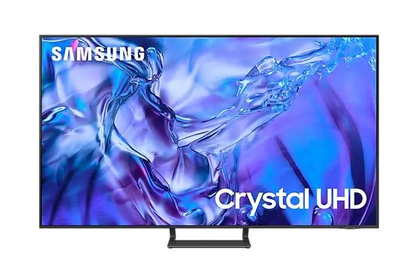 Samsung 55" 55DU8572 AI 4K UHD LED TV, SMART, 3xHDMI, 2xUSB, Wi-Fi 5, Bluetooth 5.2, Frameless, Black - UE55DU8572UXXH