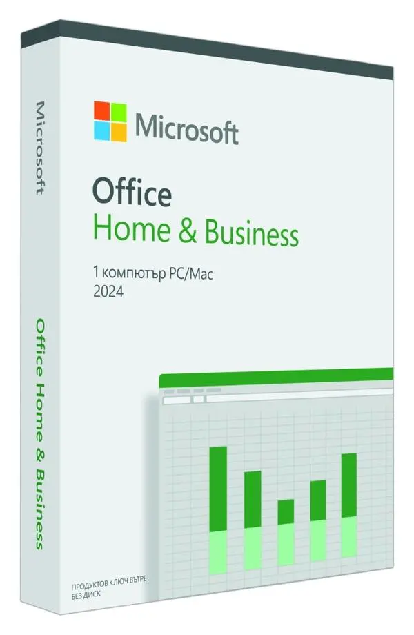 Microsoft Office Home and Business 2024 English EuroZone 1 License Medialess - EP2-06631