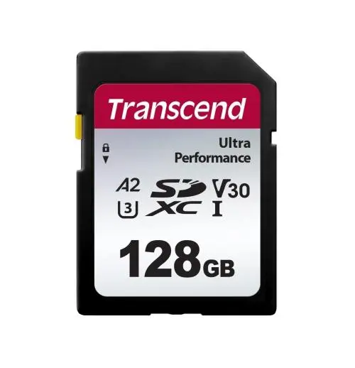 Transcend 128GB SD Card UHS-I U3 A2 Ultra Performance - TS128GSDC340S