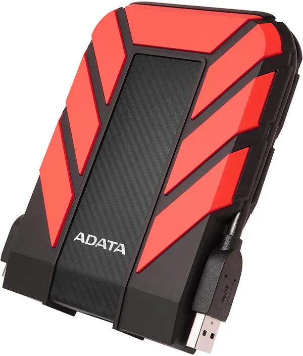 ADATA HDD 2TB EXT USB3.1 2.5 RED - AHD710P-2TU31-CRD