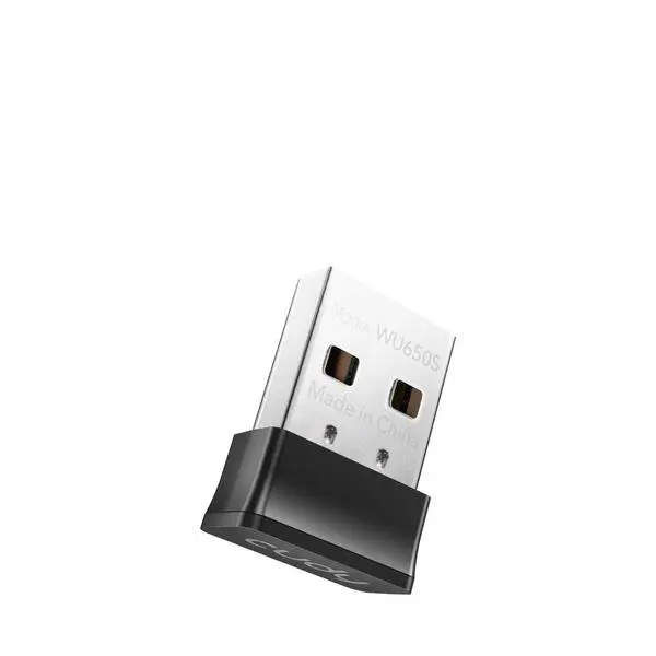 Безжичен нано адаптер Cudy WU650S, USB 2.0, 2.4/5 Ghz, Вградена антена 2dBi - WU650S-Archer T2U