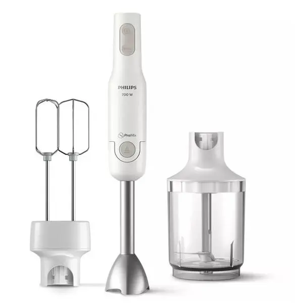 Пасатор Philips HR2546/00, 700 W, турбо, 1 скорост, технология за пасиране ProMix, бял