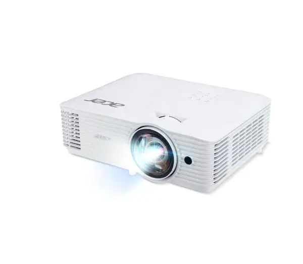 Acer Projector S1287, DLP, Short Throw 0.6, XGA (1024x768), Max WUXGA (1920x1200), 4000 ANSI Lumens, 20 - MR.JY711.001