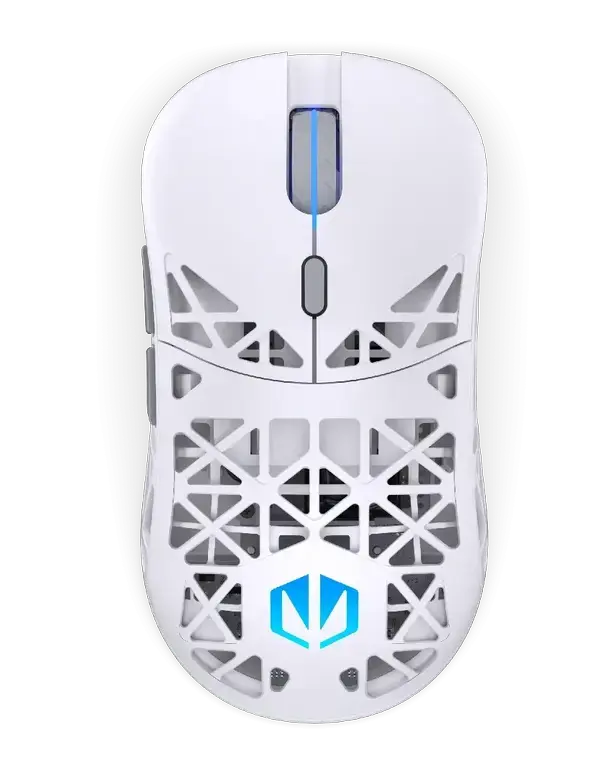 Геймърска безжична мишка ENDORFY LIV Plus Onyx White - EY6A017