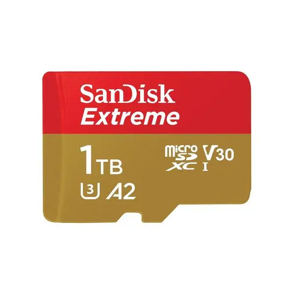 SANDISK Extreme microSDXC, 1TB,, SD-SDSQXAV-1T00-GN6MA