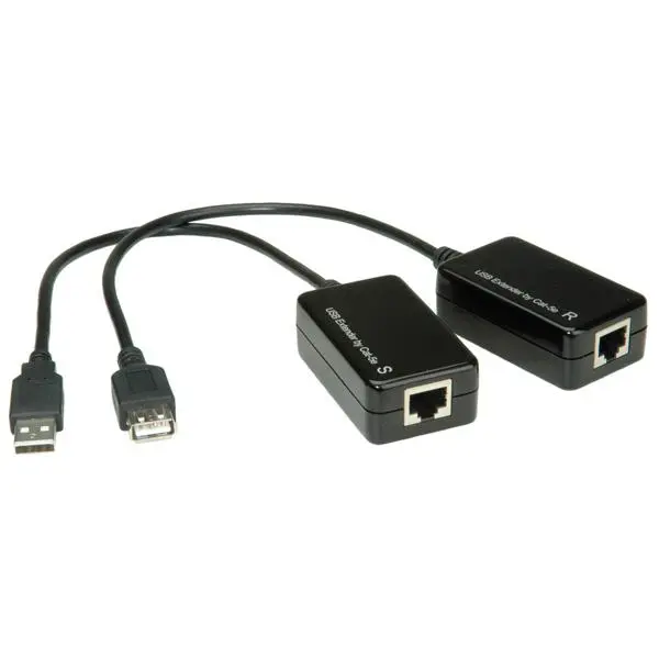 ROLINE USB 1.1 удължител през RJ-45 - 12.99.1121