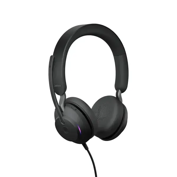Слушалки с микрофон Jabra Evolve2 40 SE MS Stereo, USB C/A - 24189-999-799