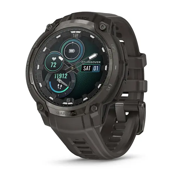 Garmin Instinct Crossover AMOLED - Instinct Crossover AMOLED - Charcoal - 010-03398-00