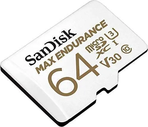 SANDISK High Endurance, micro SDHC UHS-I, A1, 64GB, Class 10, SD Адаптер, SD-SDSQQVR-064G-GN6IA