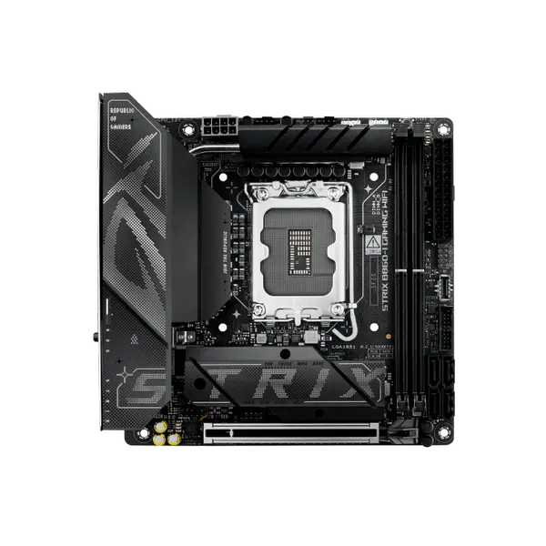 MB ASUS ROG STRIX B860-I GAMING WIFI (Intel,1851,DDR5,miTX) -  (A)   - 90MB1JB0-M0EAY0 (8 дни доставкa)