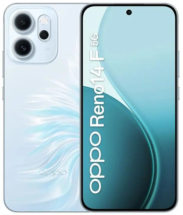 Мобилен телефон Oppo Reno 14 F Opal Blue 8+256GB (v)