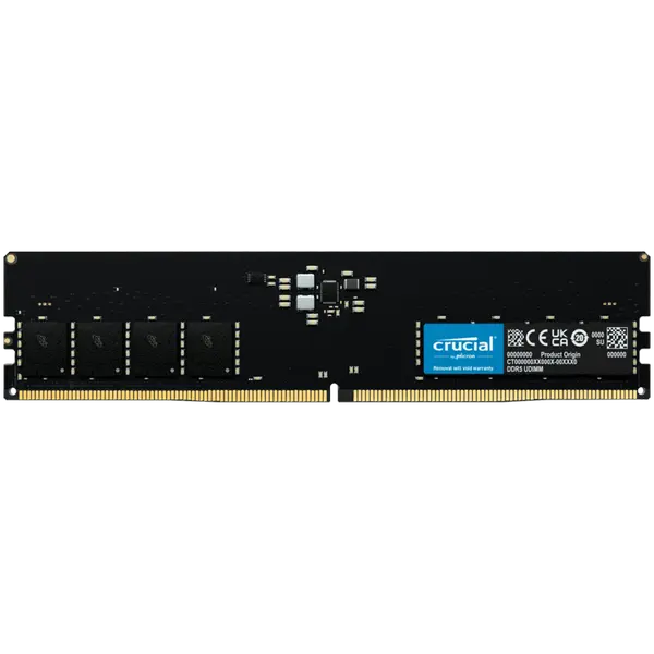 Crucial 32GB DDR5-5600 UDIMM CL46 (16Gbit) - CT32G56C46U5