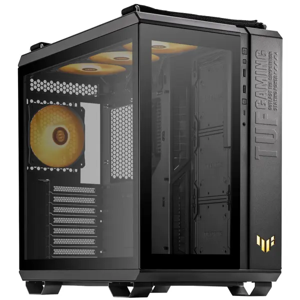 Кутия ASUS TUF Gaming GT502 PLUS ARGB BLACK EDITION - ASUS-CASE-GT502-ARGB-BK