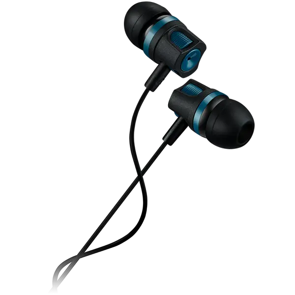 CANYON Stereo earphones with microphone, 1.2M, green - CNE-CEP3G