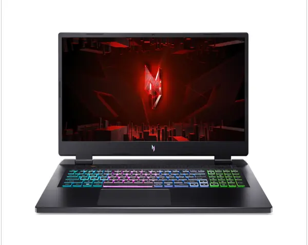 Лаптоп ACER AN17-71-7768,  17.30",  Intel Core i7-13700HX Processor 30M Cache, up to 5.00 GHz, RAM 16GB, SSD 1TB, NH.QJHEX.001