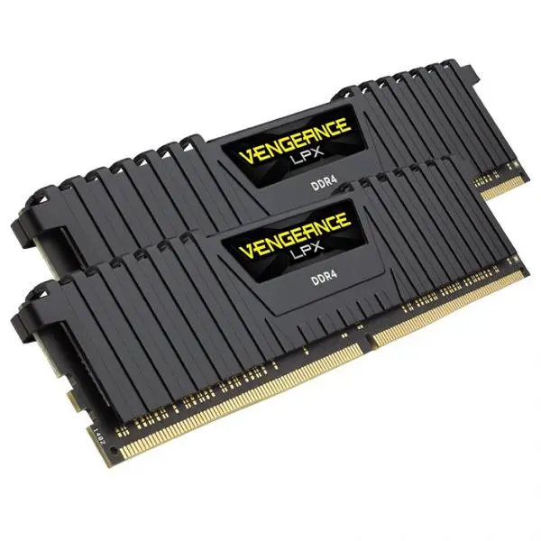 Corsair DDR4, 3200MHz 64GB 2x32GB Dimm, Unbuffered, 16-20-20-38, XMP 2.0, Vengeance LPX black, Black PCB, 1.35V - CMK64GX4M2E3200C16