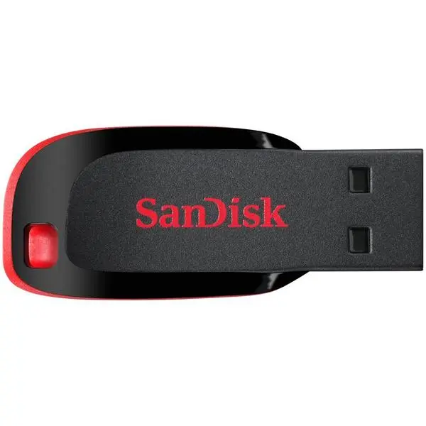 SanDisk Cruzer Blade USB Flash Drive 64GB, EAN: 619659097318 - SDCZ50-064G-B35
