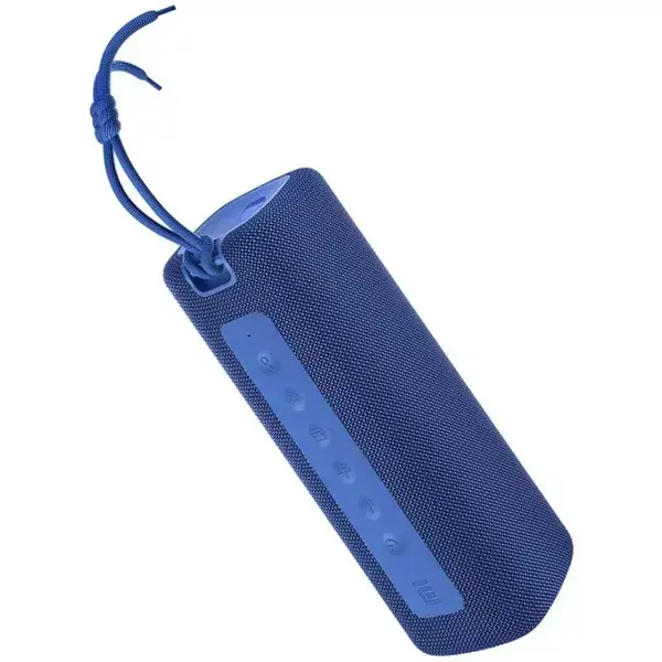 Тонколона Xiaomi Mi Portable Bluetooth Speaker Blue (QBH4197GL), 2.0, 16W RMS, Bluetooth 5.0, синя, до 13 часа време за работа, IPX7 водоустойчива, микрофон
