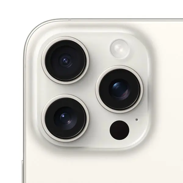 Apple iPhone 15 Pro Max 256GB Бял титан 6.7" iOS -  (A)  (8 дни доставкa)   -  MU783ZD/A