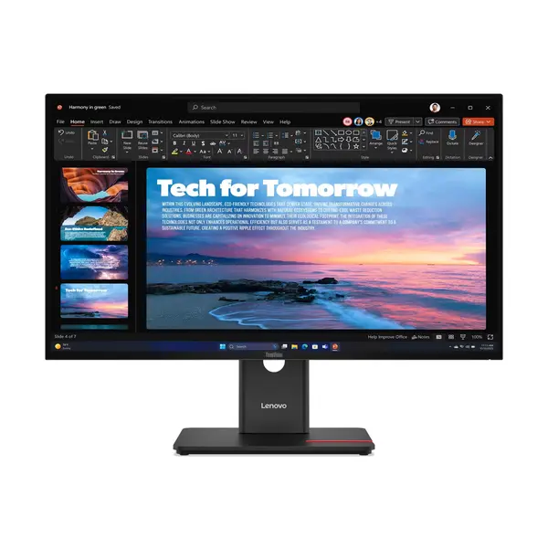 LENOVO ThVis 27 QHD 120Hz IPS 4ms 16:9 HDMI DP USB UCB-C LAN HDR PIVOT SWIVEL - 64AAGAT2EU - (71850)