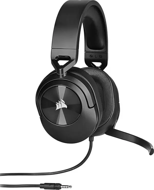 Геймърски слушалки с микрофон Corsair HS55 Carbon - Black - CA-9011260-EU