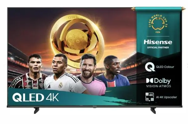 Hisense 50" E7Q, 4K Ultra HD 3840x2160, QLED, Quantum Dot, HDR 10+, HLG, Dolby Vision, DTS Virtual X - 50E7Q