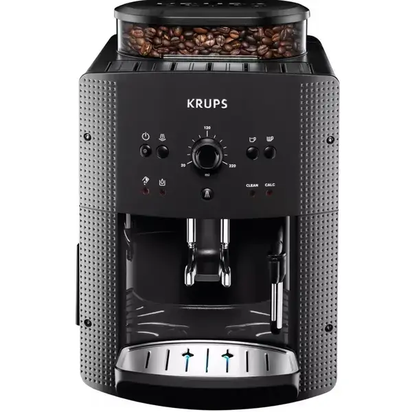 Кафеавтомат Krups Espresseria Automatic, 1450W, 15 bar, 1.7 l. обем на резервоара за вода, мелачка, сив, EA810B70