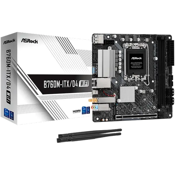 ASRock B760M-ITX/D4 WIFI: Преглед на една страхотна дънна платка Mini-ITX