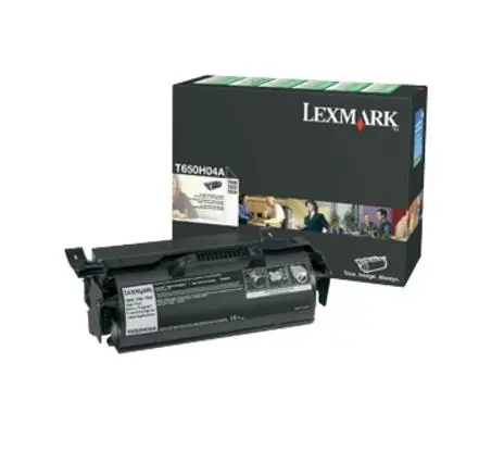 Lexmark T650H04E T650, T/X652, 654, X651, 656, 658 Return Programme 25K Label Application Print Cartridge - T650H04E
