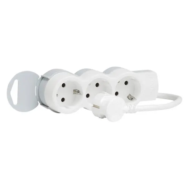 Legrand 3 sockets 5m White 695003