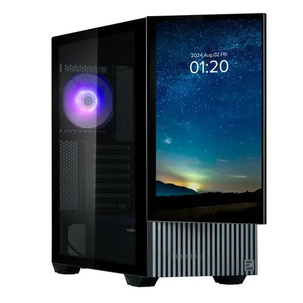 Zalman Zalman кутия Case ATX Z10 DS 15.6 inch Full HD Display - ZM-Z10-DS-BK