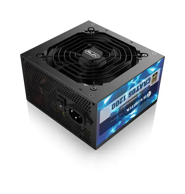 Raijintek Захранване PSU ATX 3.0 1200W Gold CRATOS 1200 BLACK - 0R30B00003