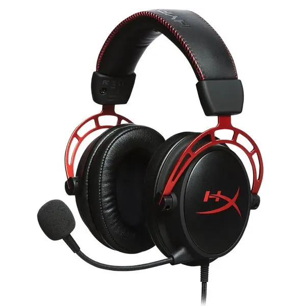 Геймърски слушалки HyperX Cloud Alpha, Черен/Червен - 4P5L1AM#ABB