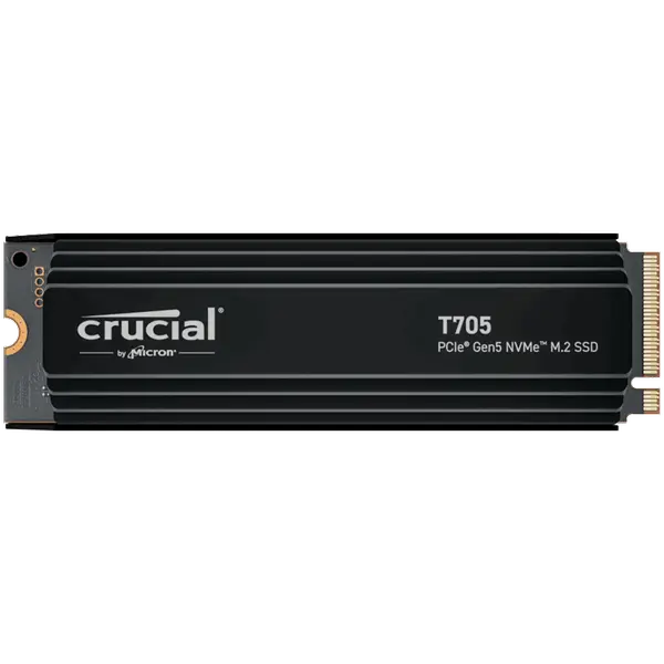 Crucial T705 2TB PCIe Gen5 NVMe M.2 SSD, EAN: 649528940179 - CT2000T705SSD3
