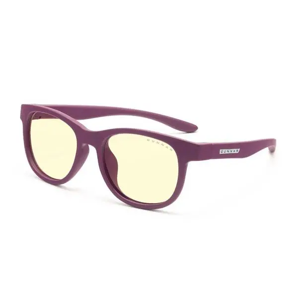 Детски компютърни очила GUNNAR Rush Kids Small, Amber Natural, Лилав - GUN-RUS-09601