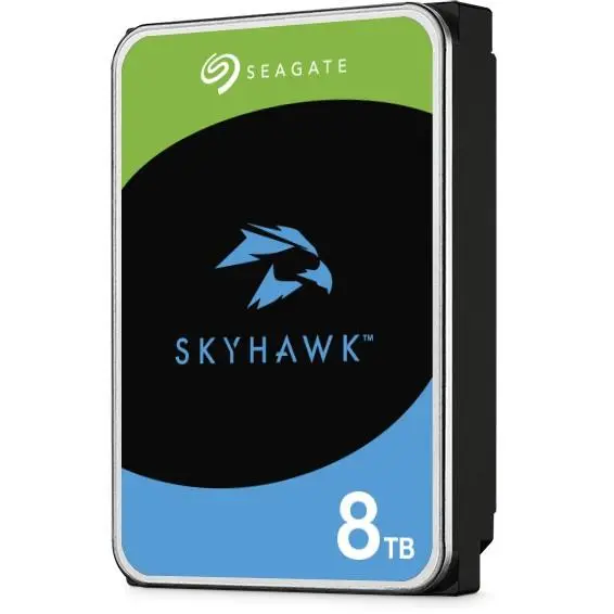SEAGATE Surveillance Skyhawk 8TB HDD SATA 6Gb / s 256MB cache 8.89cm 3.5Zoll -  (К)  - ST8000VX010