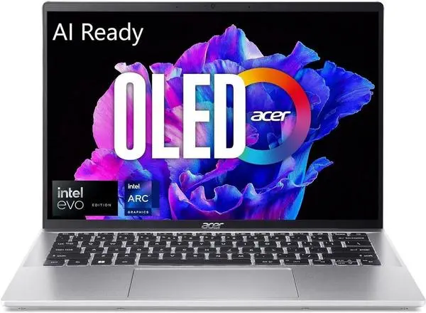 Лаптоп ACER SWIFT SFG14-73-52NK,  in14",  Intel® Core™ Ultra 5 Processor 125U; 1.3 GHz base clock (up to 4.3 GHz max. performance clock rate); 12 MB Intel® Smart Cache; 2 Performance-cores + 8 Efficient-cores + 2; Low-power Efficient-cores / 14 Threa