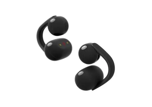 Sony LinkBuds Clip WF-LC900 TWS Open-ear Earbuds , black - WFLC900B.CE7