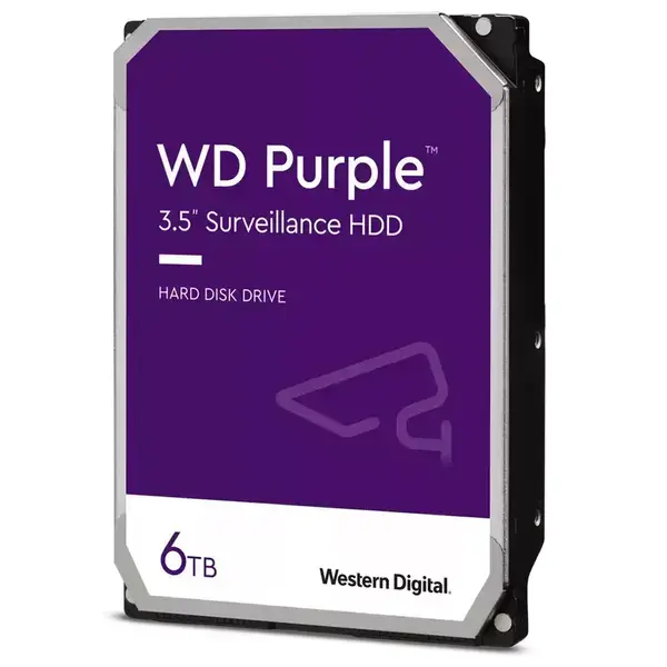 WD Purple 6TB 5400/SATA3/256MB WD64PURZ