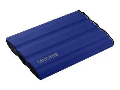 SSD 2TB Samsung Portable SSD T7 Shield USB3.2 Blue extern Kit -  (A)   - MU-PE2T0R/EU (8 дни доставкa)