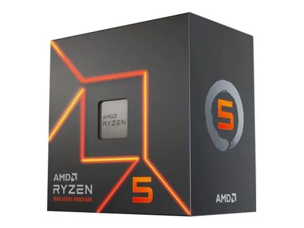 AMD Ryzen 5 7600 5.2GHz AM5 38MB кеш Wraith -  (A)   - 100-100001015BOX (8 дни доставкa)